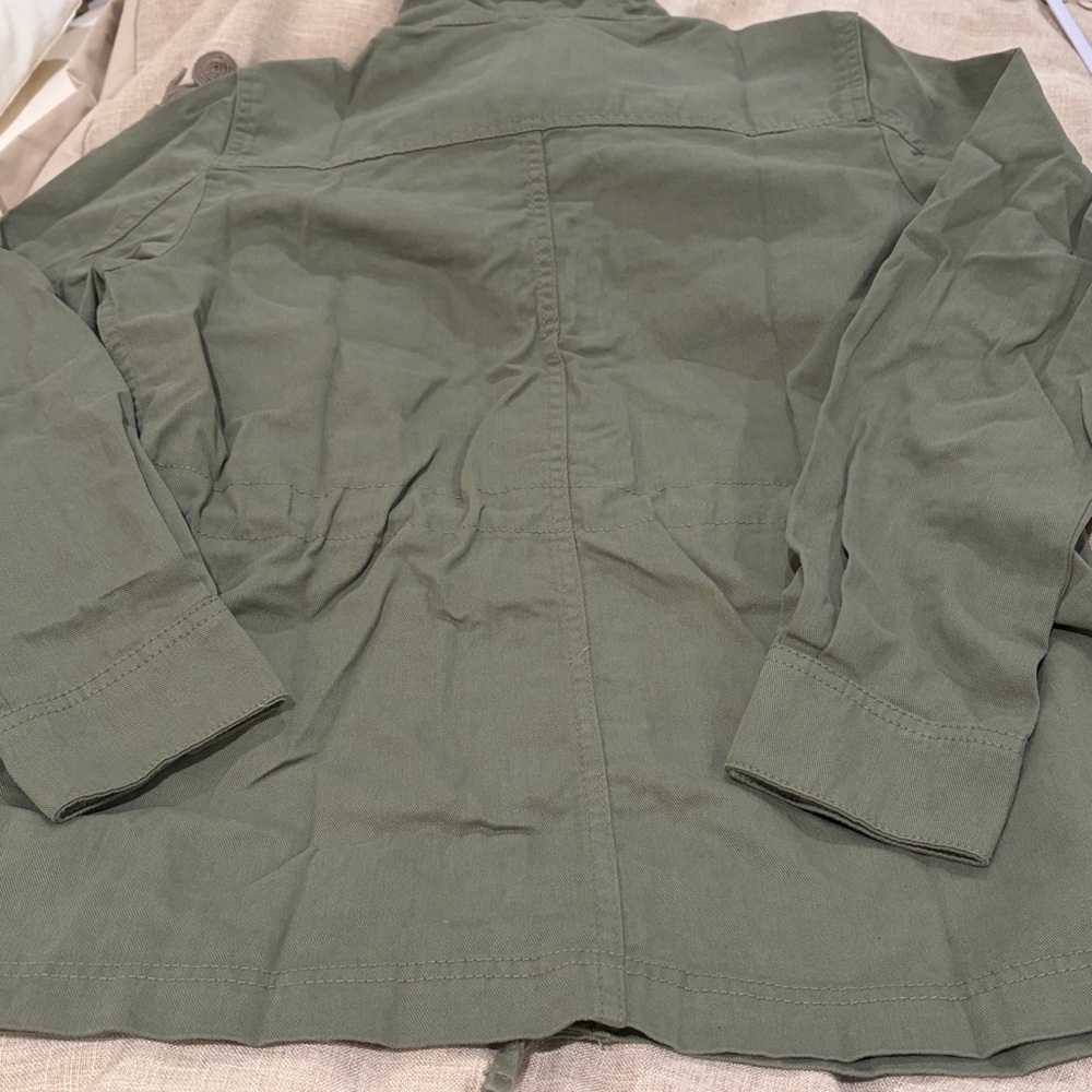 GAP Walden Green Canvas Utility Jacket/NWT/S - Picture 11 of 16